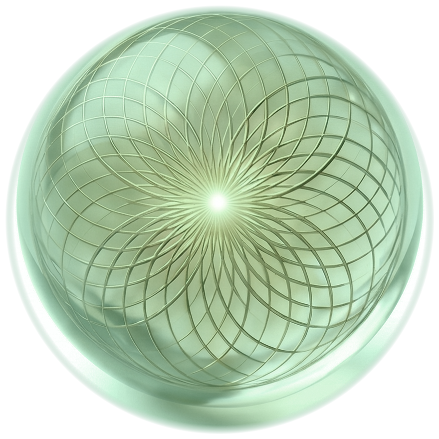 Orbe verde — estado ventral